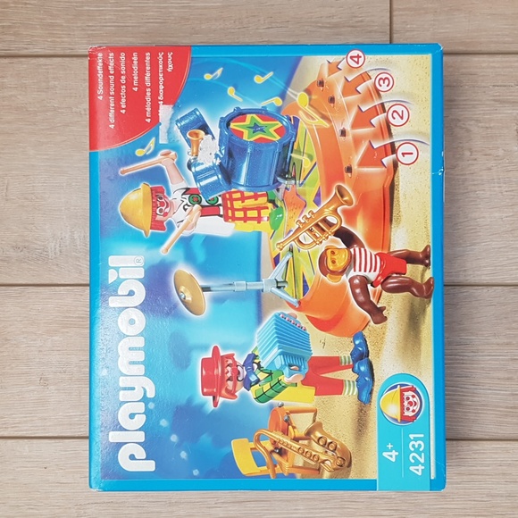 playmobil Other - NIB Playmobil Circus Band 4231 Retired Set